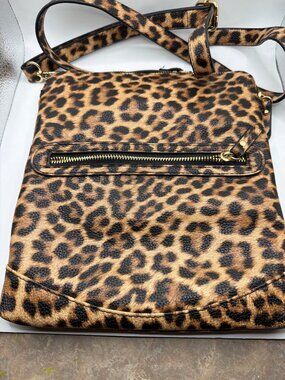 Lit Crossbody Leopard Print Purse With LED Light By PurseN
